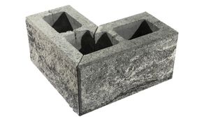 ARCHITEKTURA kerítéskő sarokelem feketemárvány