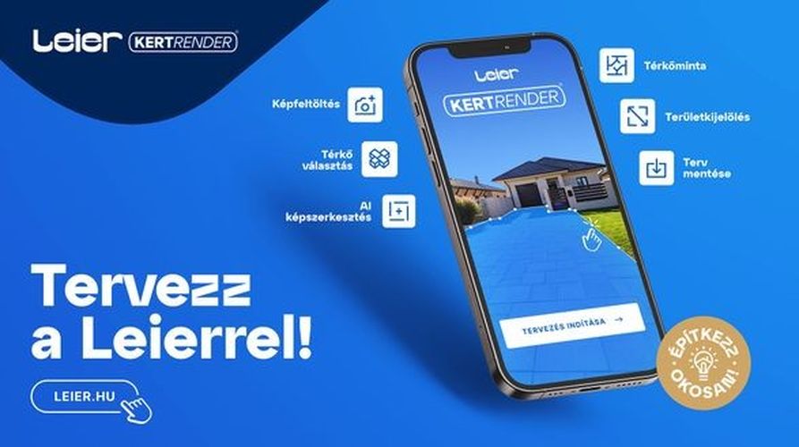 A jövőbe lát a Leier Kertrender AI-os térkőtervezője?