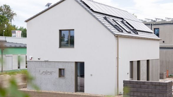 Kompakt tömegű energiatakarékos ház épült