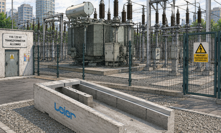 Előregyártott beton energetikai infrastruktúra