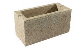 MODERN kerítéskő natúr 40x20x20 beige